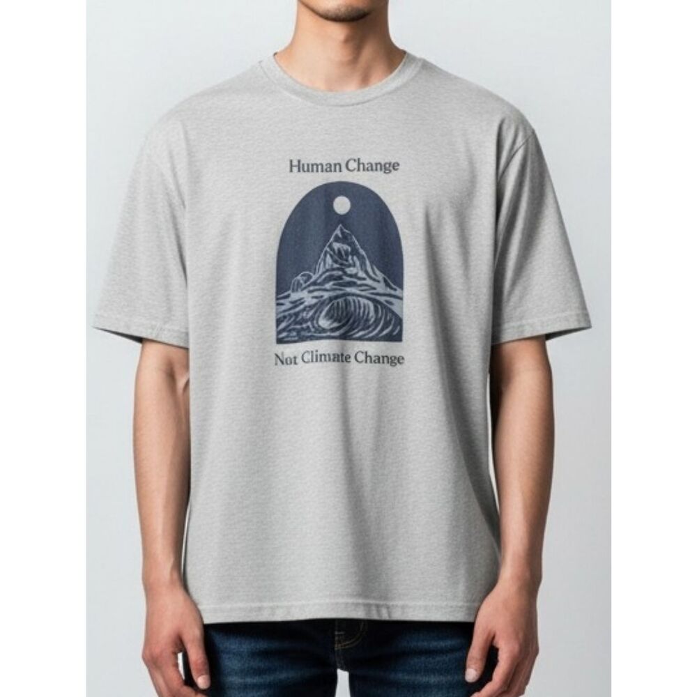 Tentree Human Change Crewneck Graphic Tee